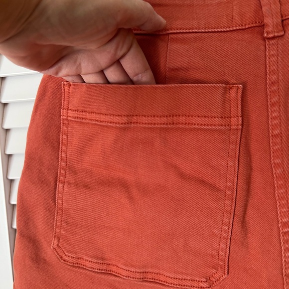 Everlane Women's Cotton Rust Shorts inseam 3 size 10 - Picture 4 of 10